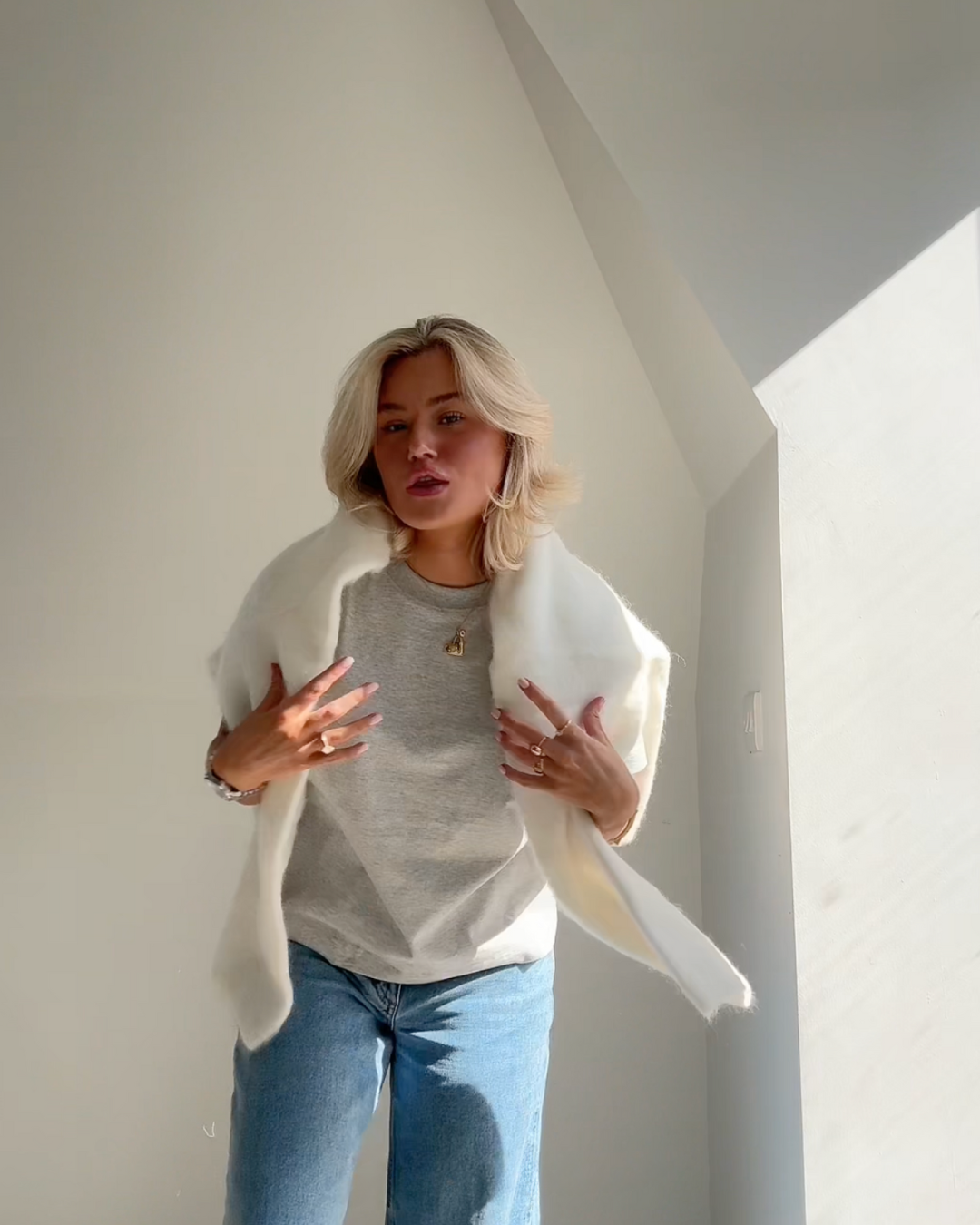 Melina | Fluffy vintergenser