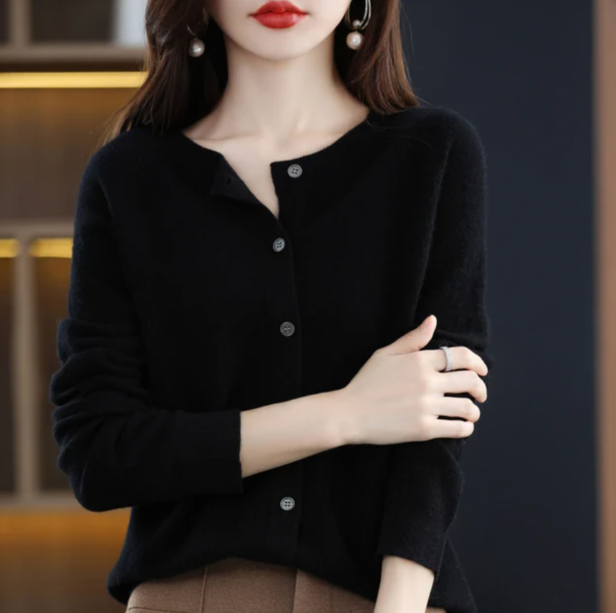 Annika | Myk og Elegant Ullcardigan