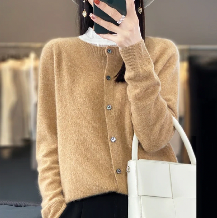 Annika | Myk og Elegant Ullcardigan