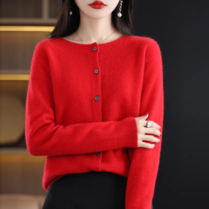 Annika | Myk og Elegant Ullcardigan