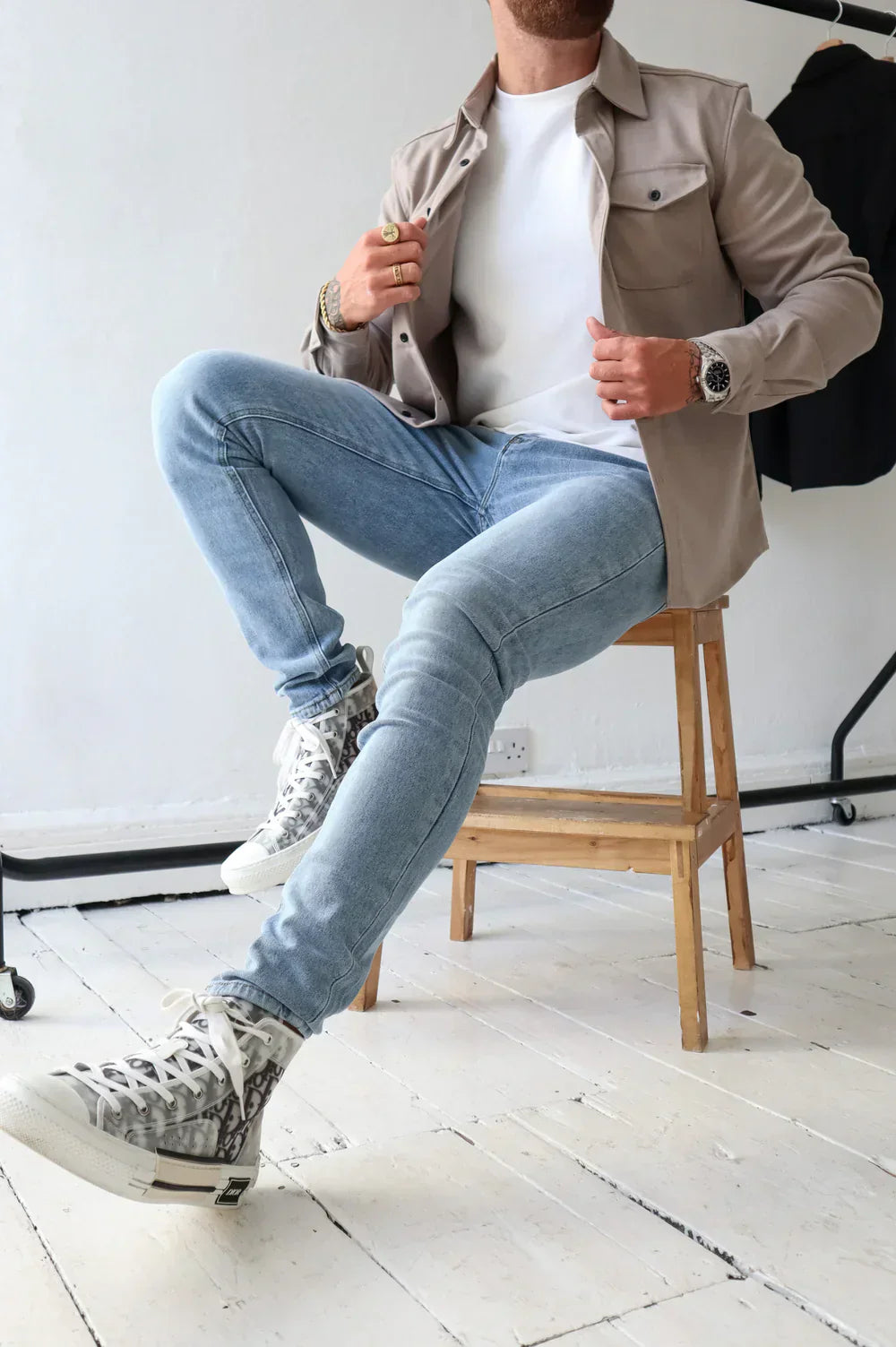 Franky | Elegant Herr Overshirt