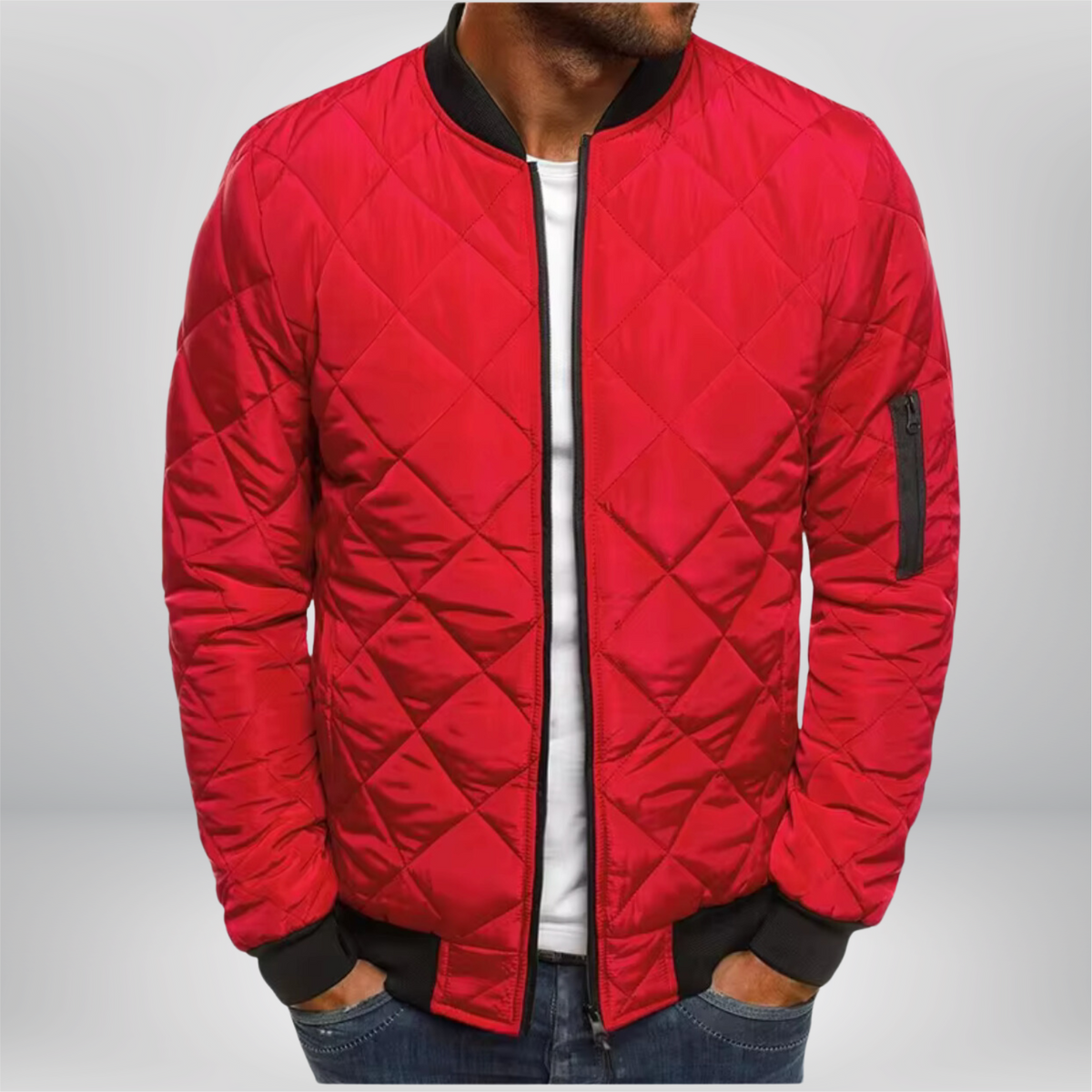 Maxim™ | Gepolsterte Bomberjacke