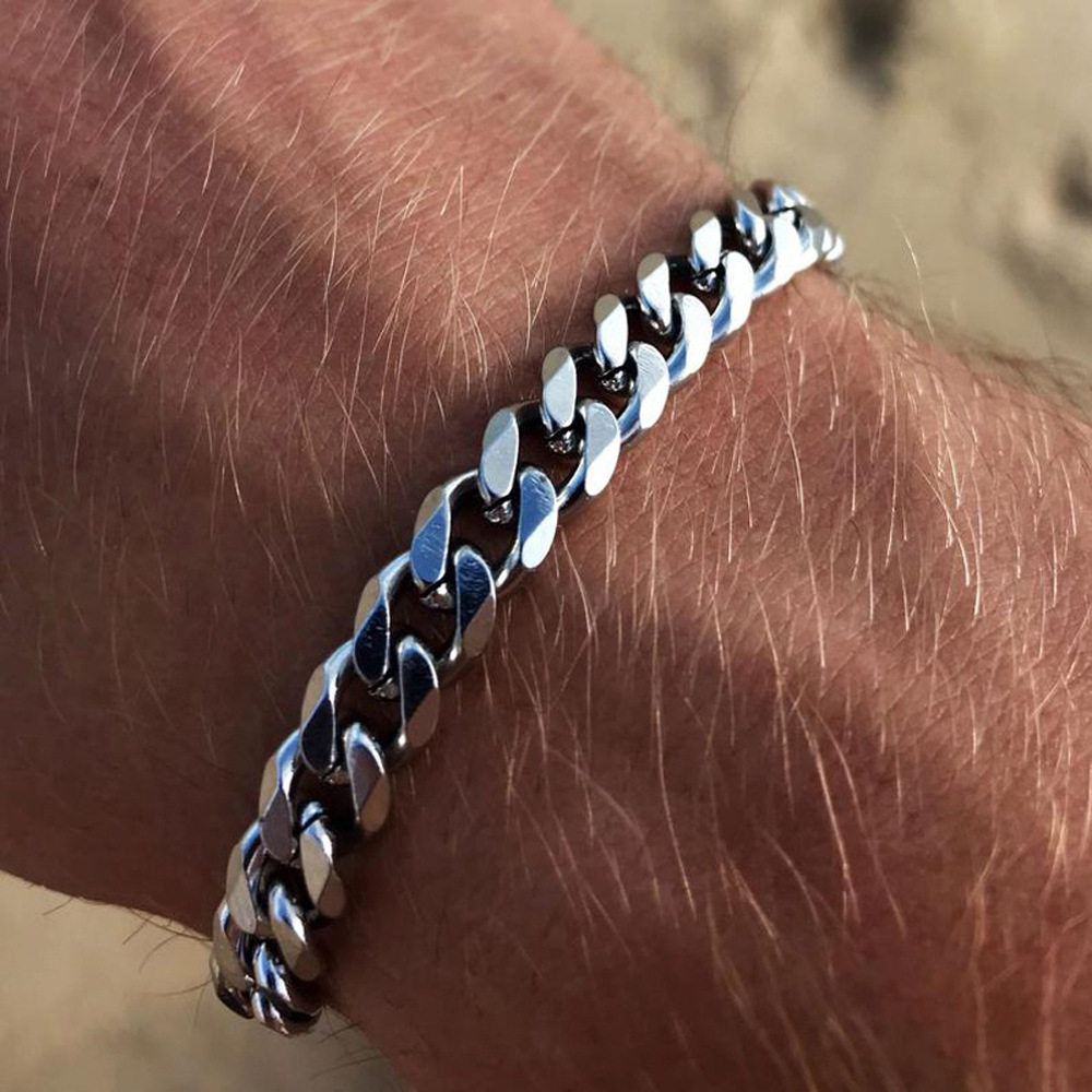 GRATIS Sølv Herrearmbånd