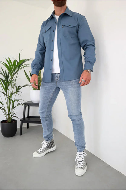 Franky | Elegant Herr Overshirt