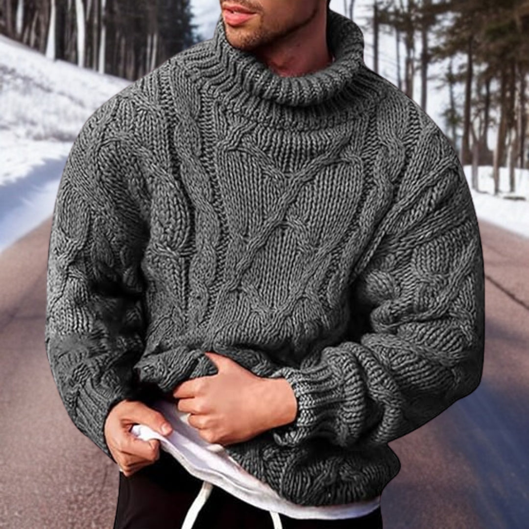 Joshua | Warm Knitted Sweater