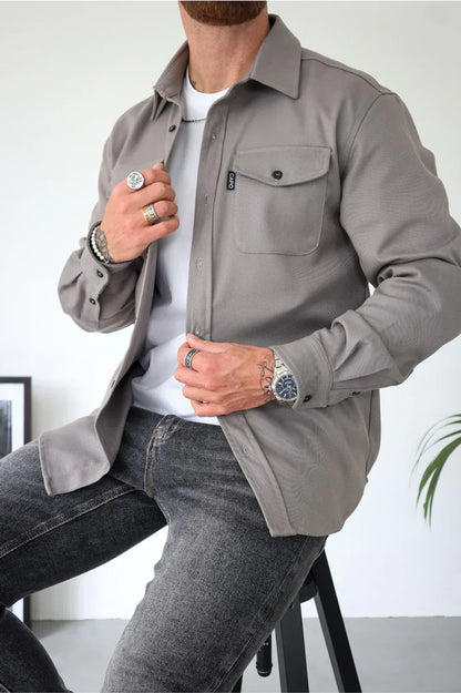 Franky | Elegant Herr Overshirt