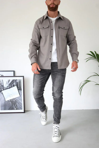 Franky | Elegant Herr Overshirt