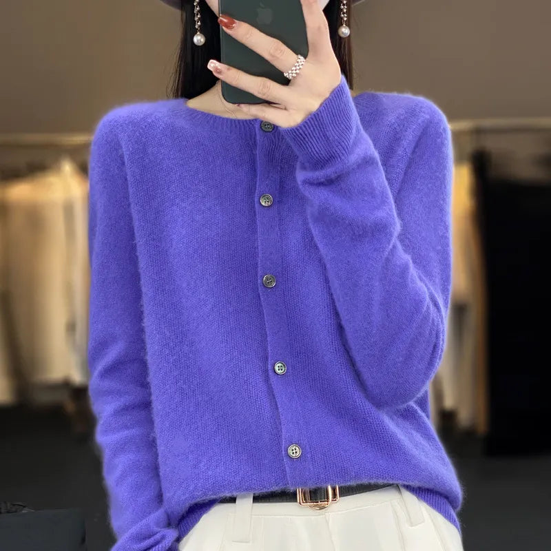 Annika | Myk og Elegant Ullcardigan