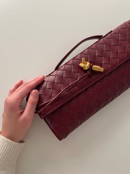 Anna Woven Clutch