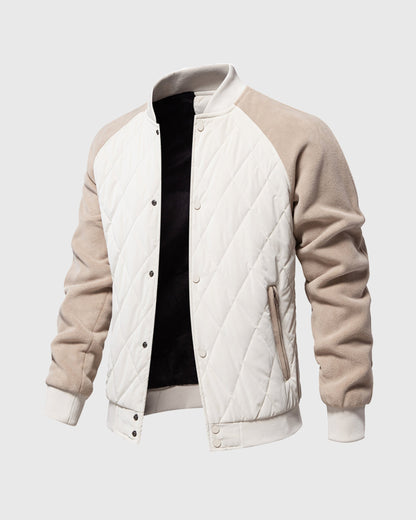 Ruben | Panelled Hybrid Bomberjacke