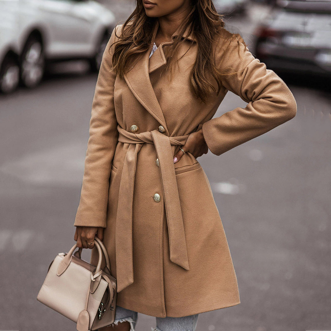 LEIDA - Elegant frakk for kvinner