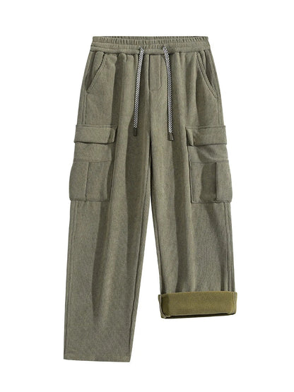 Carlsbad Cordhose mit Fleecefutter