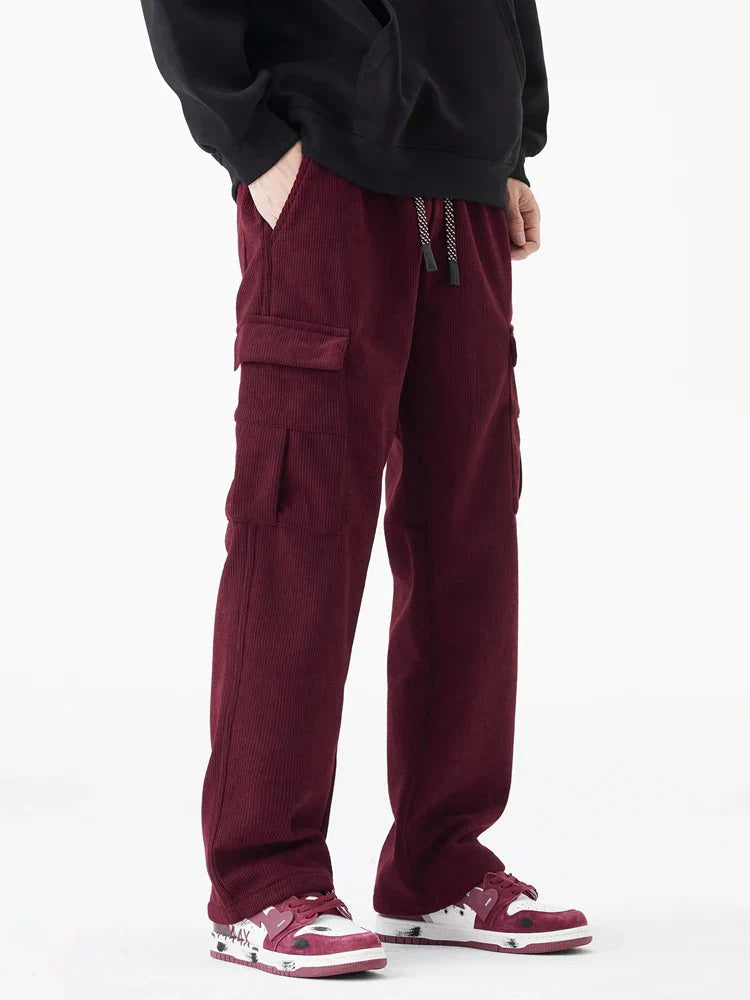 Carlsbad Cordhose mit Fleecefutter