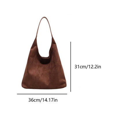 Cecilia - Suede Tote Veske