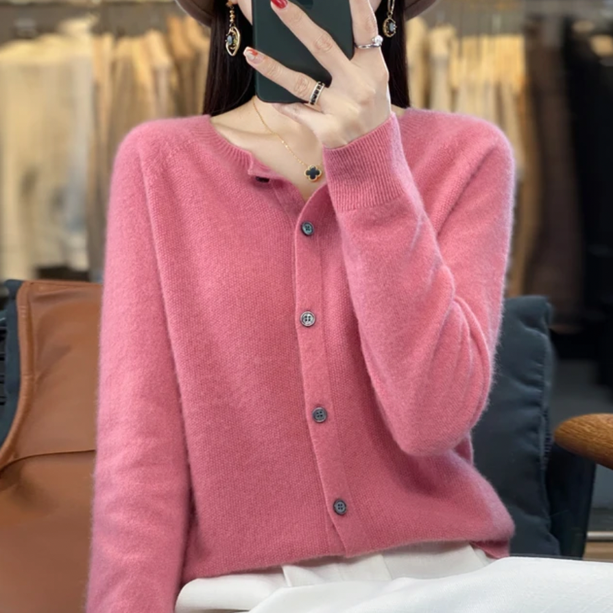 Annika | Myk og Elegant Ullcardigan