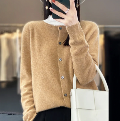 Annika | Myk og Elegant Ullcardigan