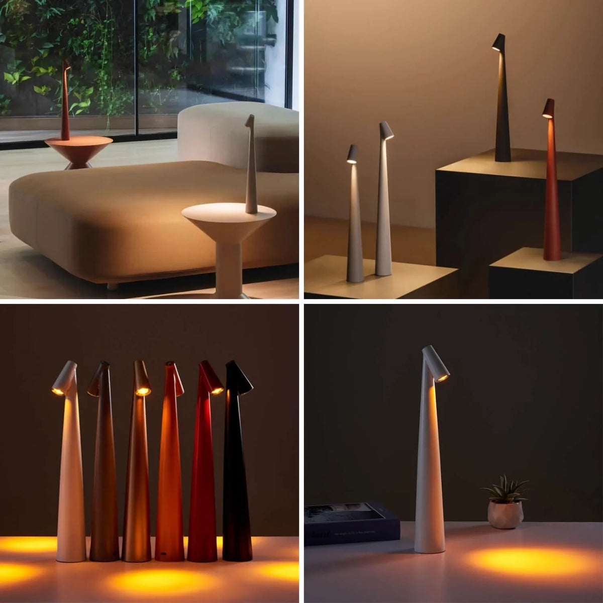 Sofie - Minimalistische Draadloze LED Tafellamp