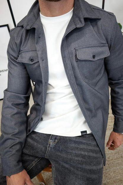 Franky | Elegant Herr Overshirt