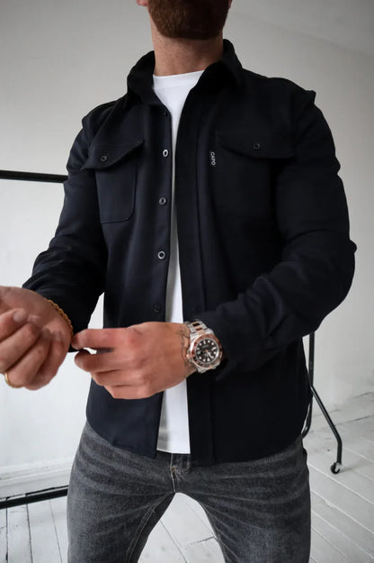 Franky | Elegant Herr Overshirt