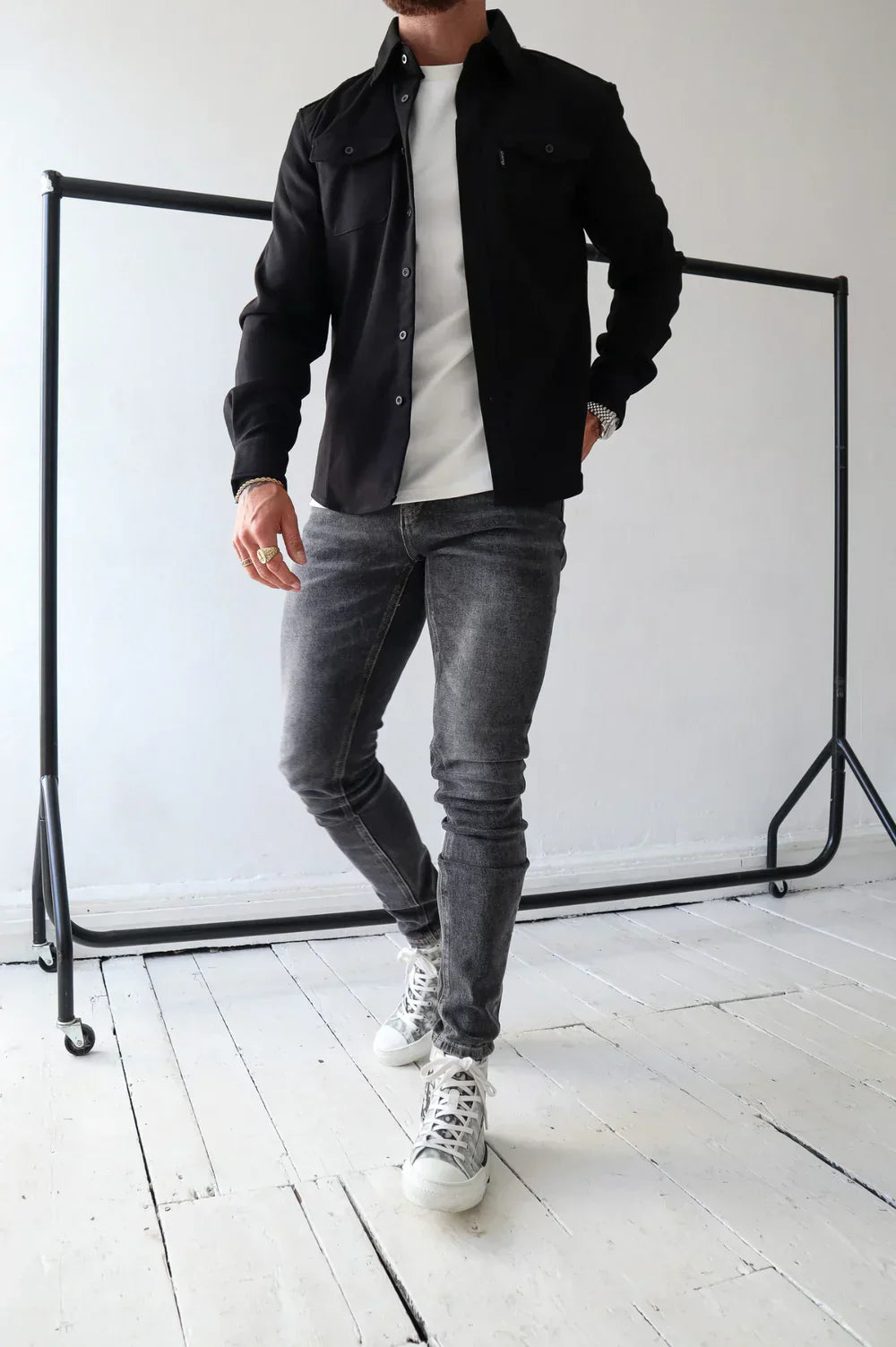 Franky | Elegant Herr Overshirt