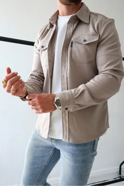 Franky | Elegant Herr Overshirt
